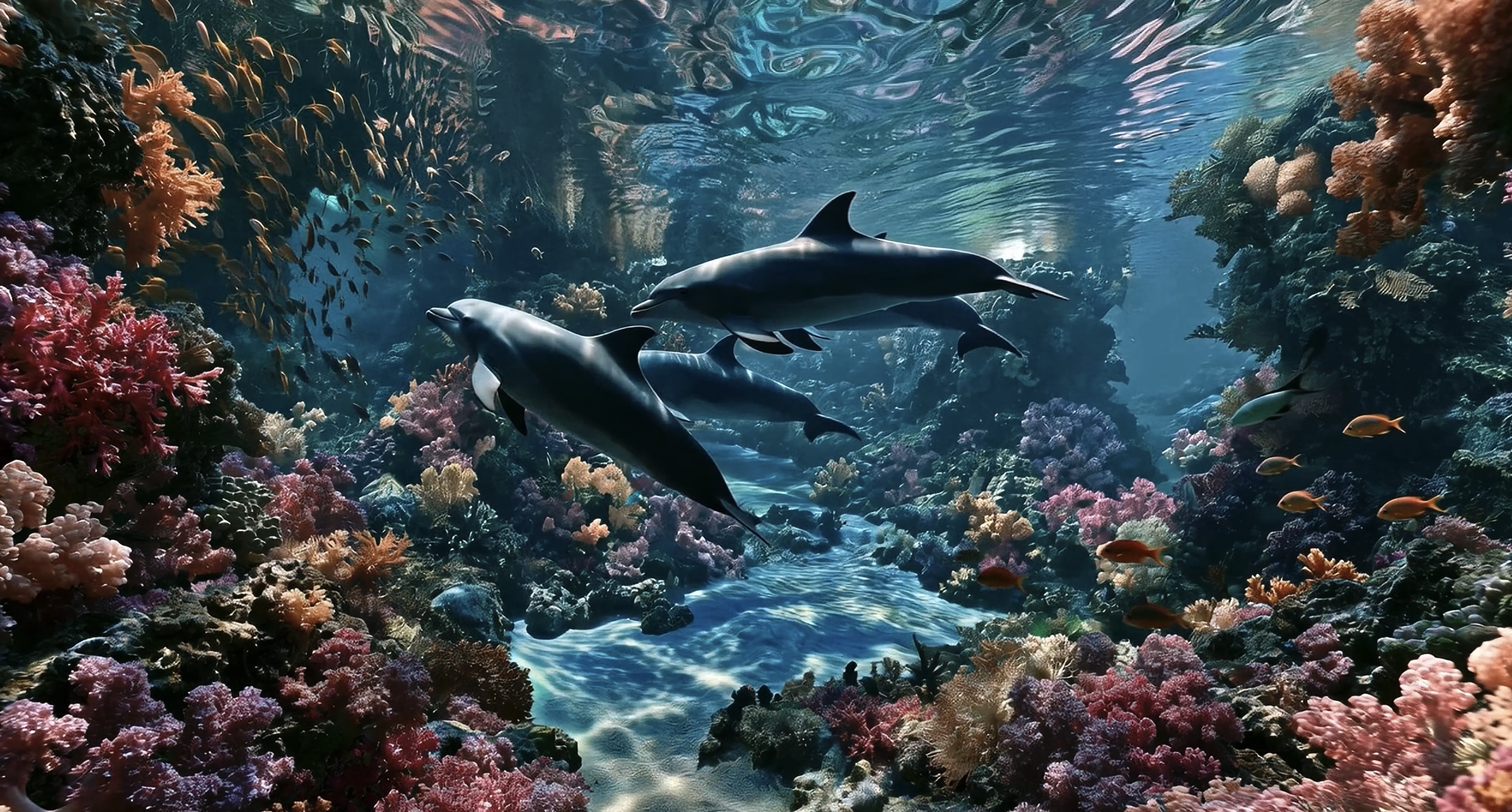 イルカの海 -Dolphin Blue-